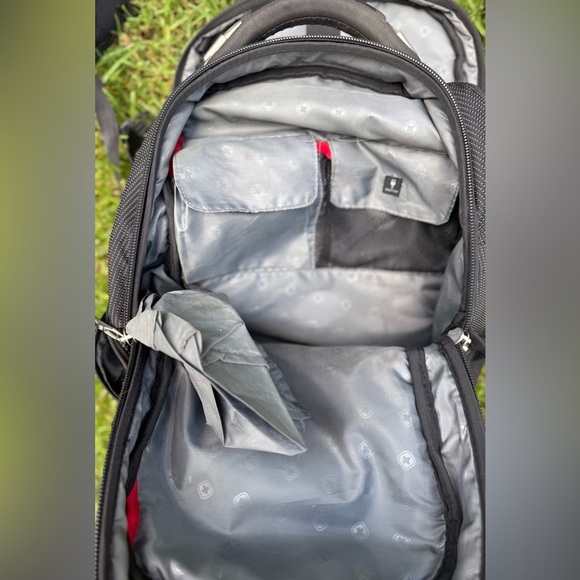 SwissGear SA3595 ScanSmart Laptop Backpack Black USB Airflow TSA - Picture 11 of 16